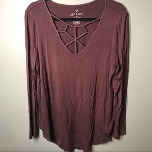 Criss Cross Chest Top